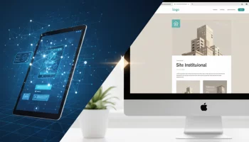 Foto de Diferença entre Web App e Site Institucional